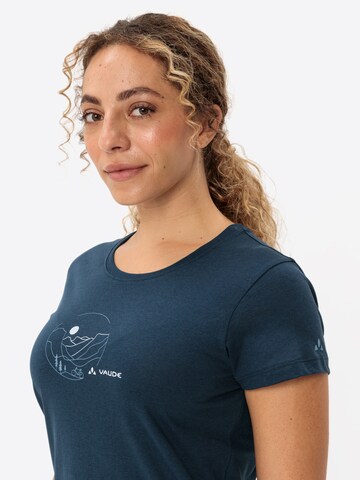 VAUDE Performance shirt 'Cyclist' in Blue