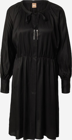 BOSS Black Shirt Dress 'Davinta1' in Black: front