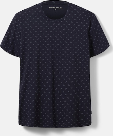 T-Shirt TOM TAILOR en bleu : devant