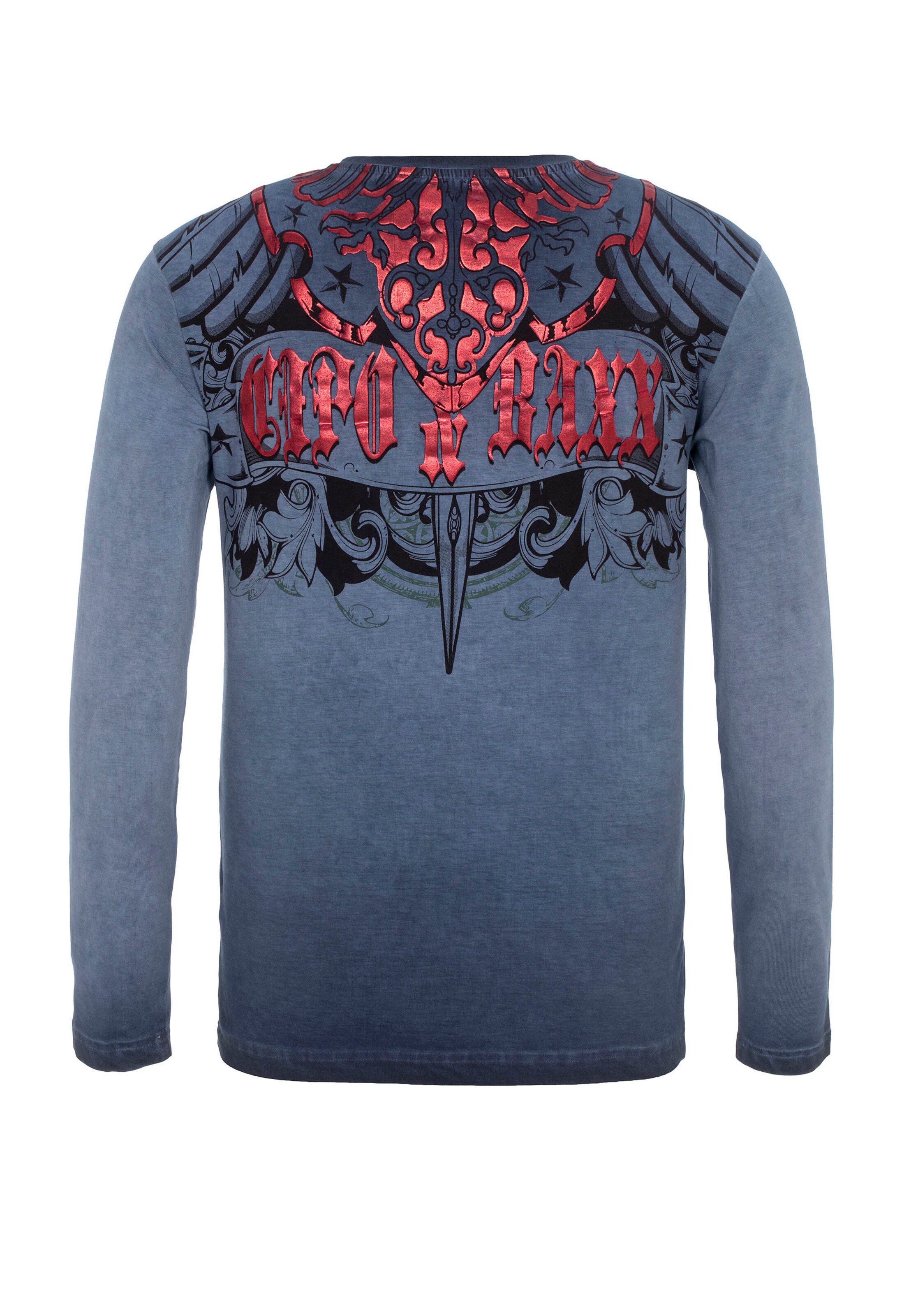 T-Shirt CIPO & BAXX en bleu