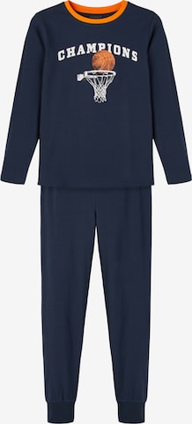NAME IT - Pijama em azul: frente