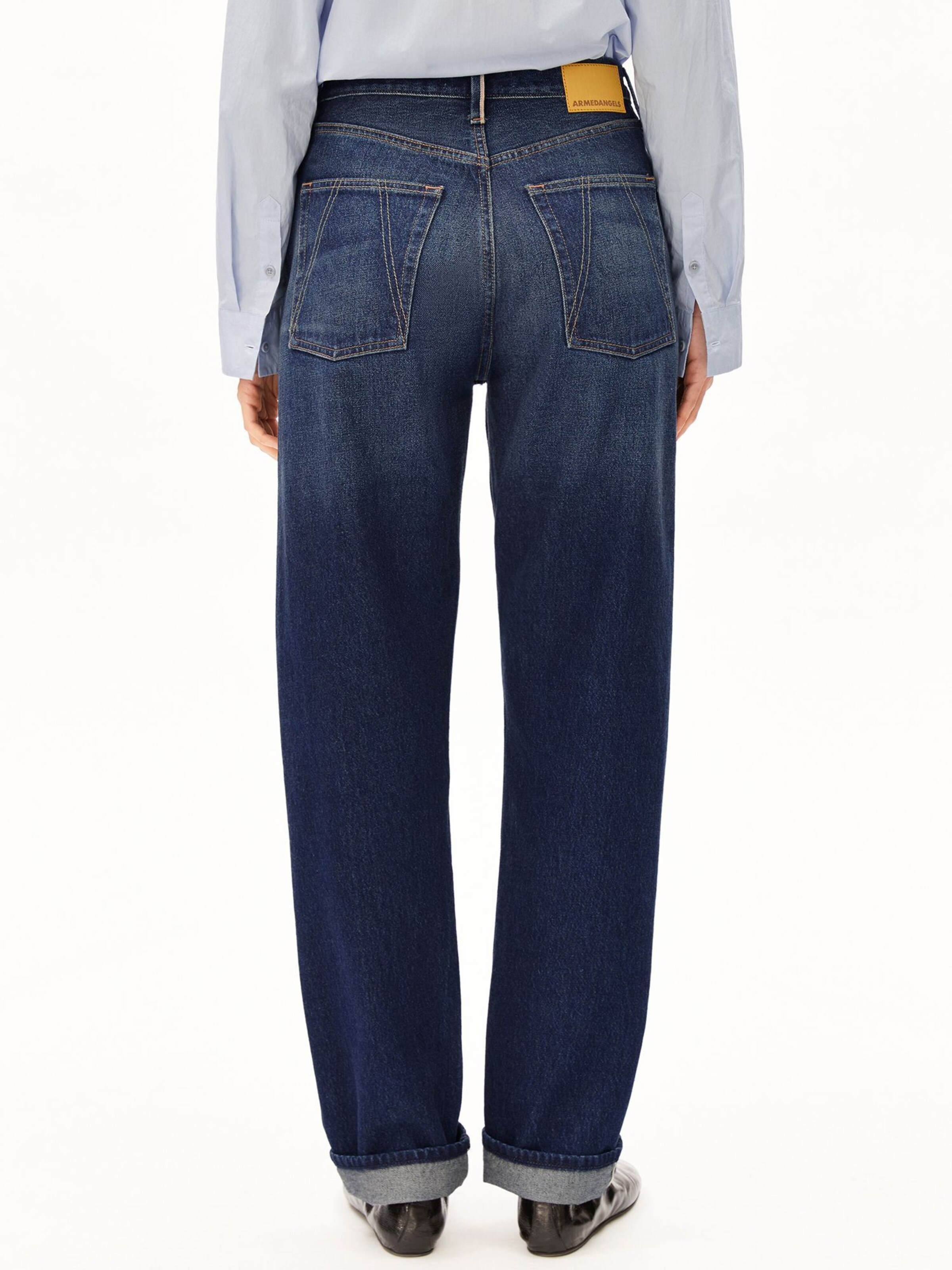 ARMEDANGELS Regular Jeans 'AAIKALA' SELVEDGE in Blau