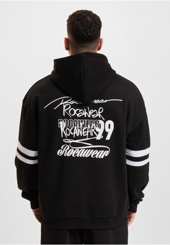 ROCAWEAR Sweatshirt in Schwarz: Vorderseite