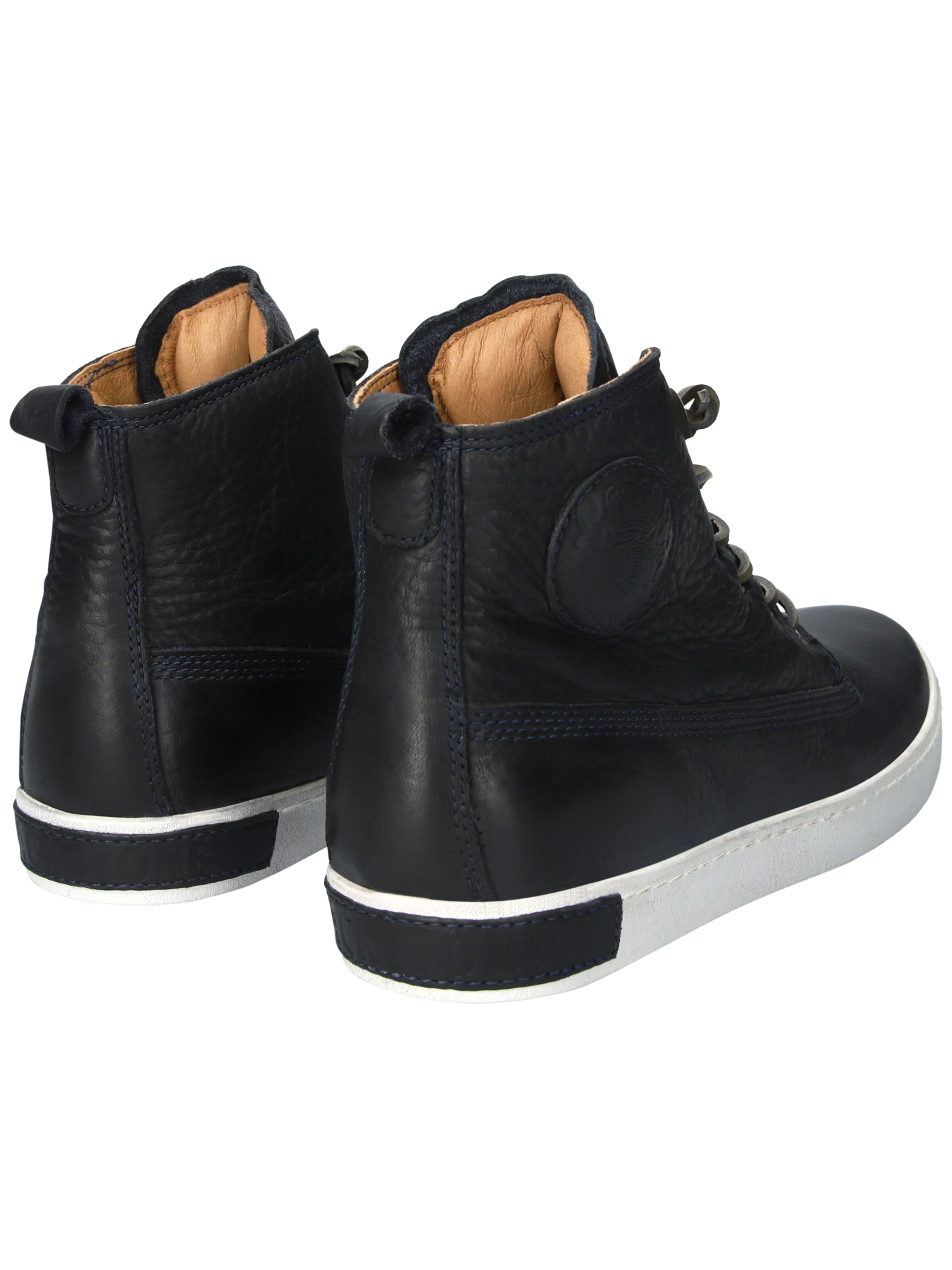 BLACKSTONE Hög sneaker 'Icon Am02' i blå