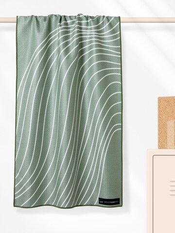 woodsandwaves Matte 'Waves of Zen' in Grün