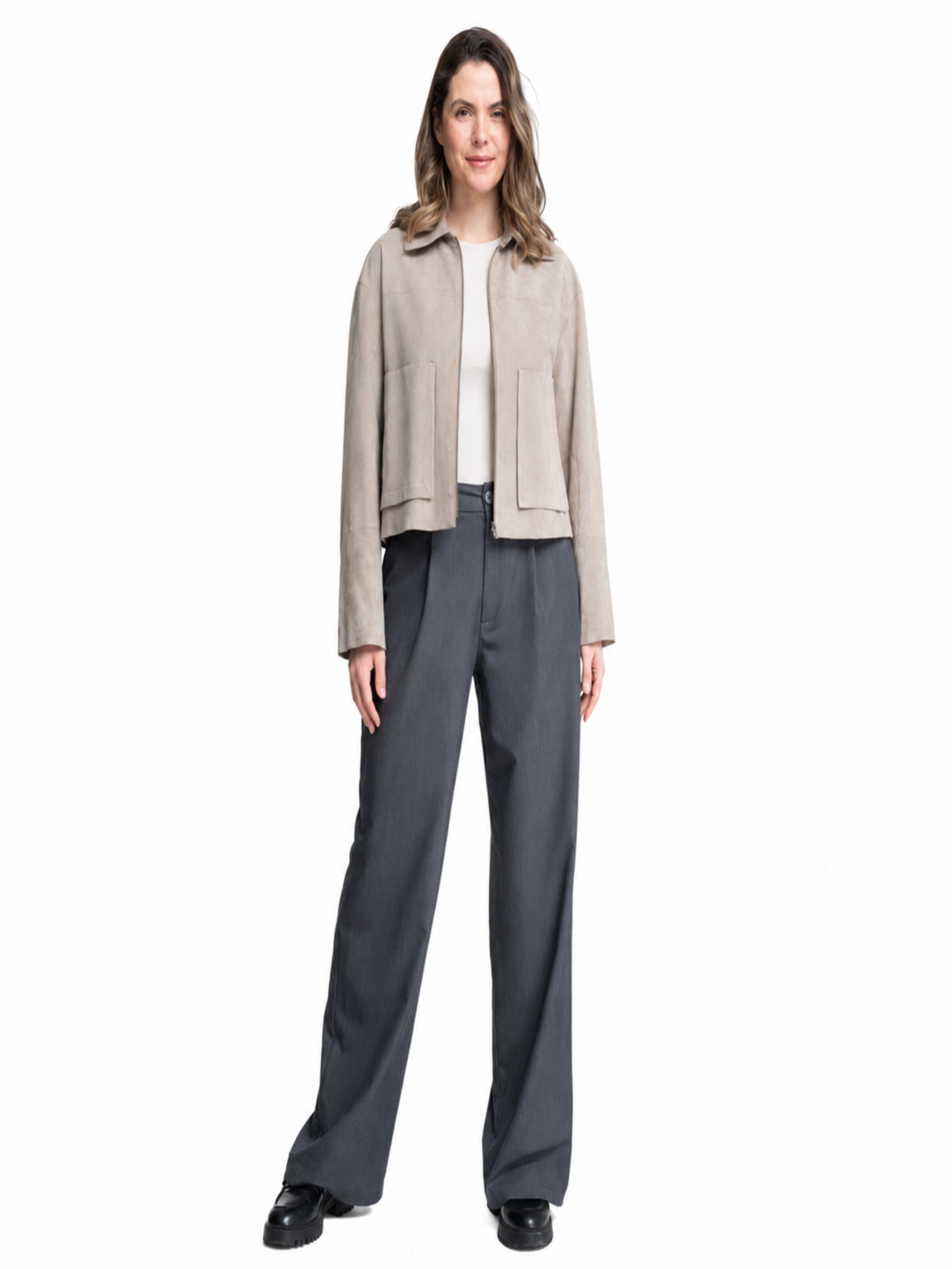 Mouflon Between-Season Jacket 'Nova' in Beige