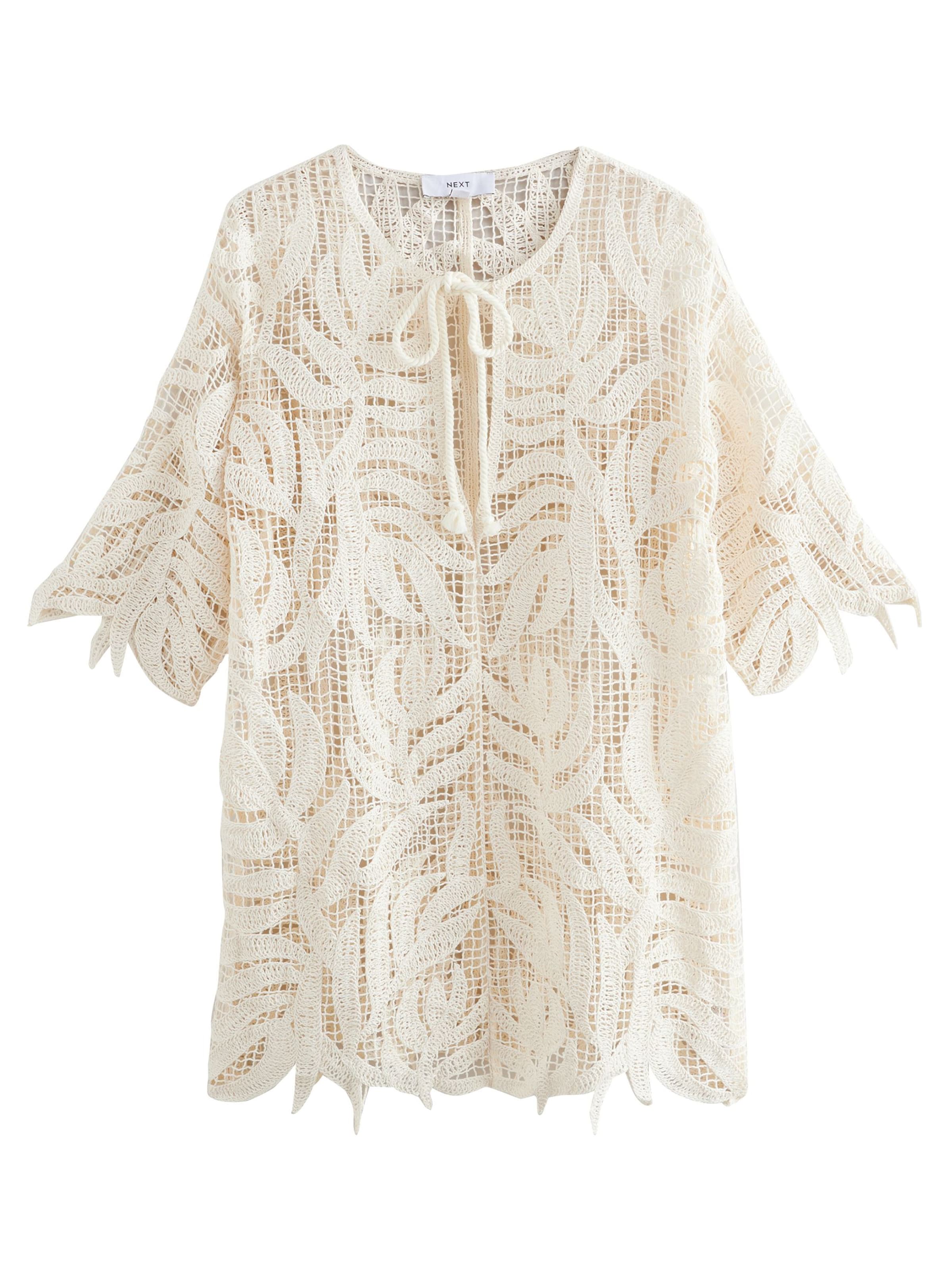 Next Φόρεμα παραλίας σε μπεζ: μπροστά