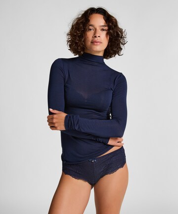 Hunkemöller Shirt in Blauw: voorkant