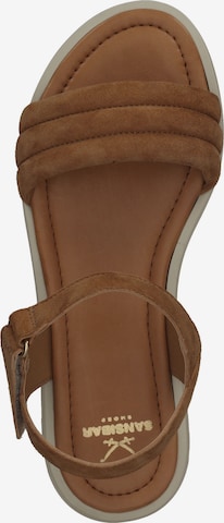 SANSIBAR Sandals in Brown
