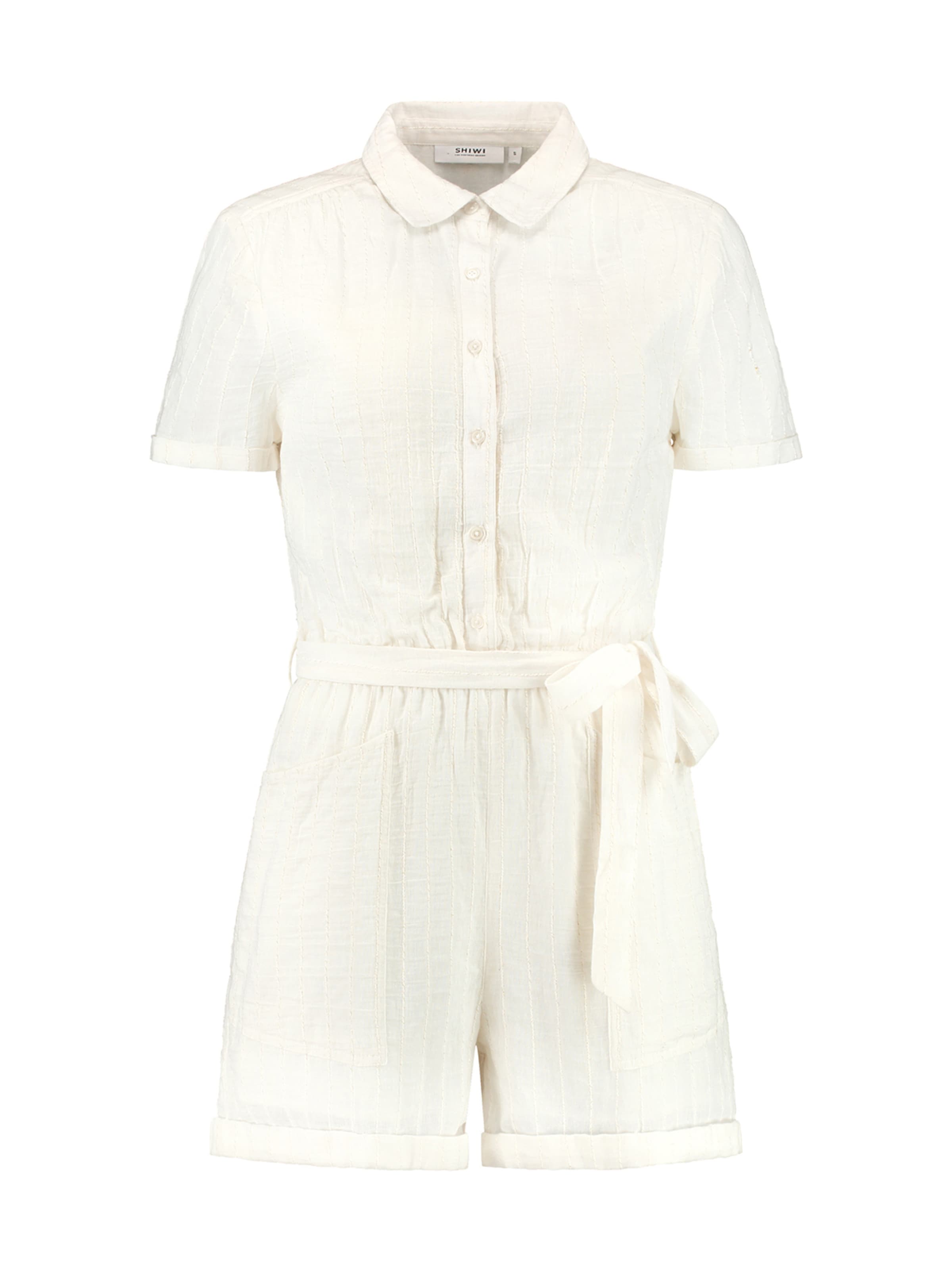 Salopeta 'FREYA SLUB' de la Shiwi pe bej: față