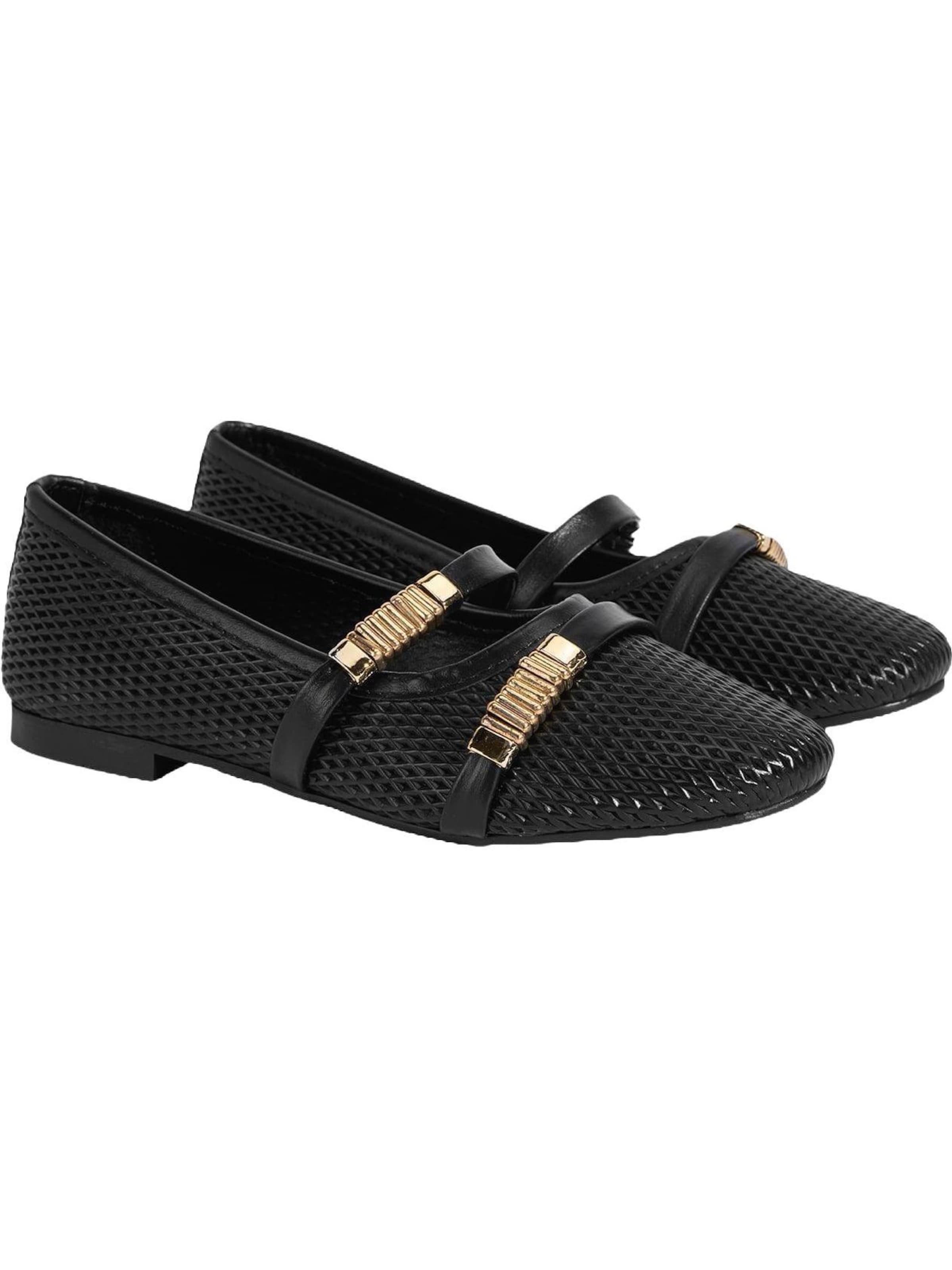 Desa Ballerina 'Ballettschuhe'‌‌‌ in Schwarz: Vorderseite