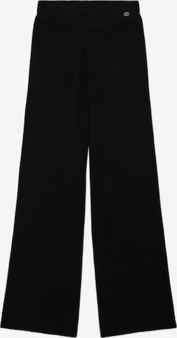 Trussardi - Pantalón en negro: frente