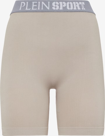 Pantalon de sport Plein Sport en gris : devant