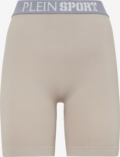 Plein Sport Sportshorts in dunkelgrau / weiß, Produktansicht