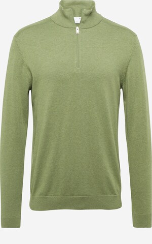 SELECTED HOMME Sweater 'Berg' in Green: front