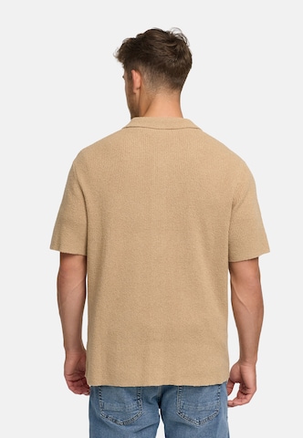 INDICODE JEANS Strickjacke 'Daxmark' in Beige