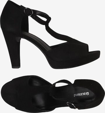 Graceland Sandals & High-Heeled Sandals in 39 in Black: front