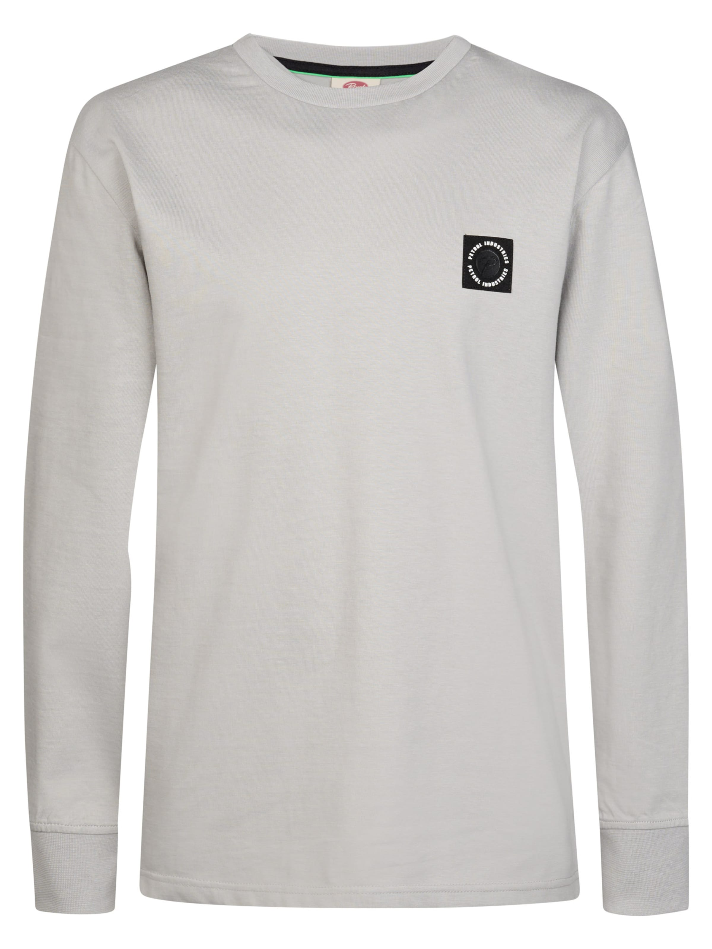 Petrol Industries Shirt in Grijs: voorkant