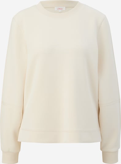 s.Oliver Sweatshirt in creme, Produktansicht