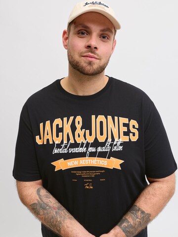 Jack & Jones Plus Shirt in Zwart