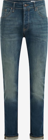 WE Fashion Slim fit Jeans in Blue: front