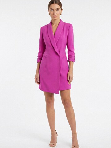 Rochie 'Asymmetric Tailored Blazer Dress' de la AVENUE N°29 pe roz