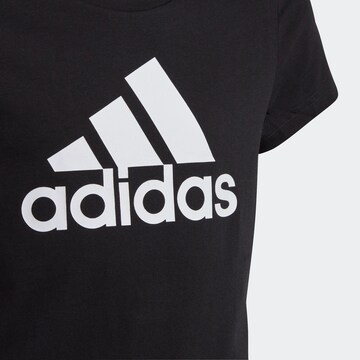 ADIDAS SPORTSWEAR Shirt 'Essentials Big Logo ' in Black