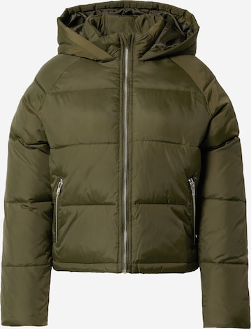 ABOUT YOU Between-Season Jacket 'Jara' in Green: front