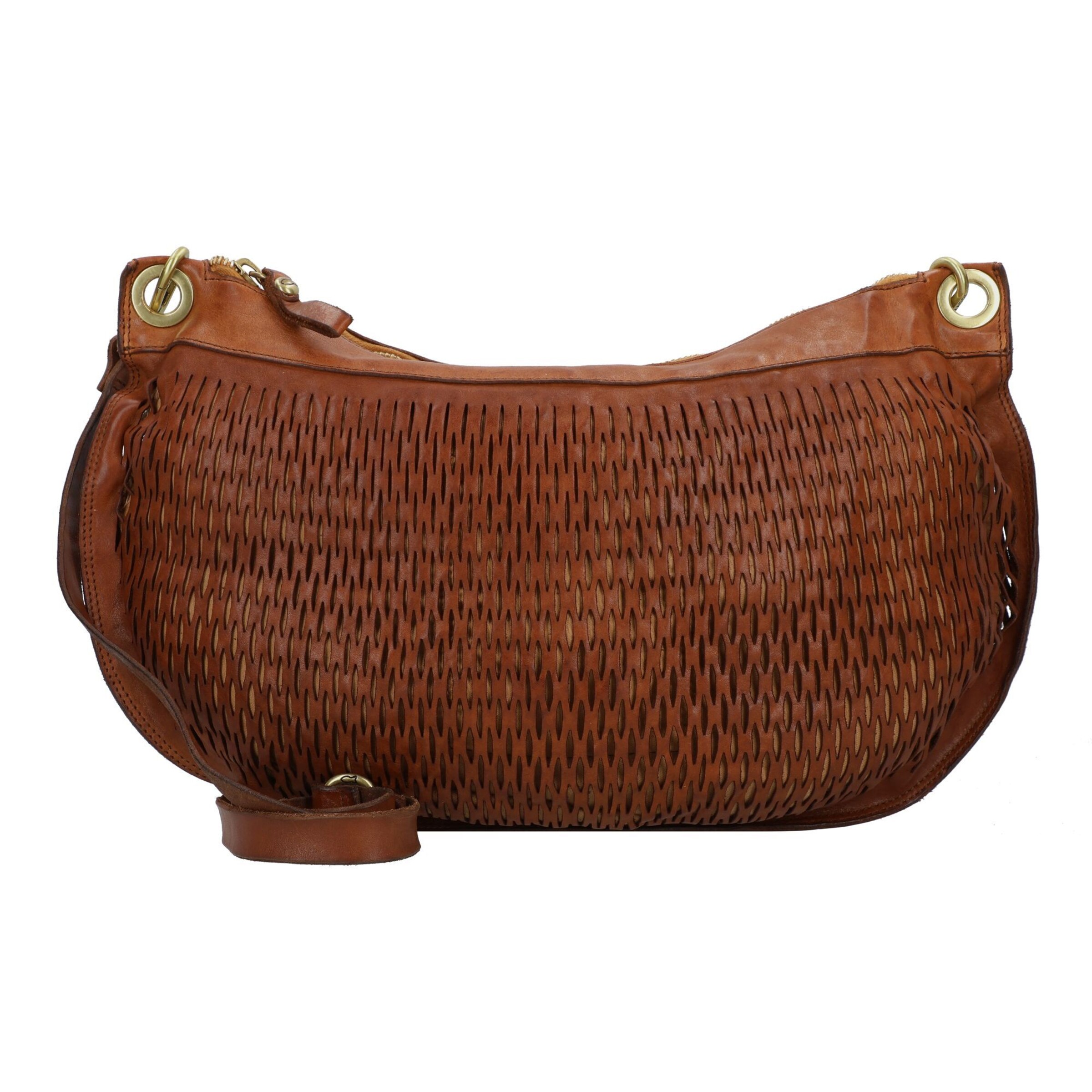 Sac à bandoulière 'Mangrovia' Campomaggi en marron : devant