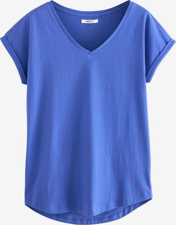 T-shirt Next en bleu : devant
