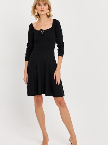 Robe Cool & Sexy en noir : devant
