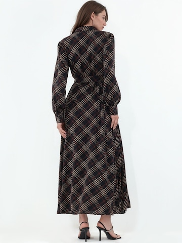Bigdart Midi Kleid in Schwarz