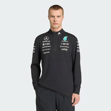 ADIDAS PERFORMANCE Performance shirt 'Mercedes-AMG Petronas Formula 1 Team' in Black: front