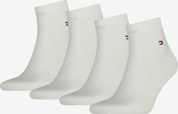 Chaussettes TOMMY HILFIGER en blanc : devant