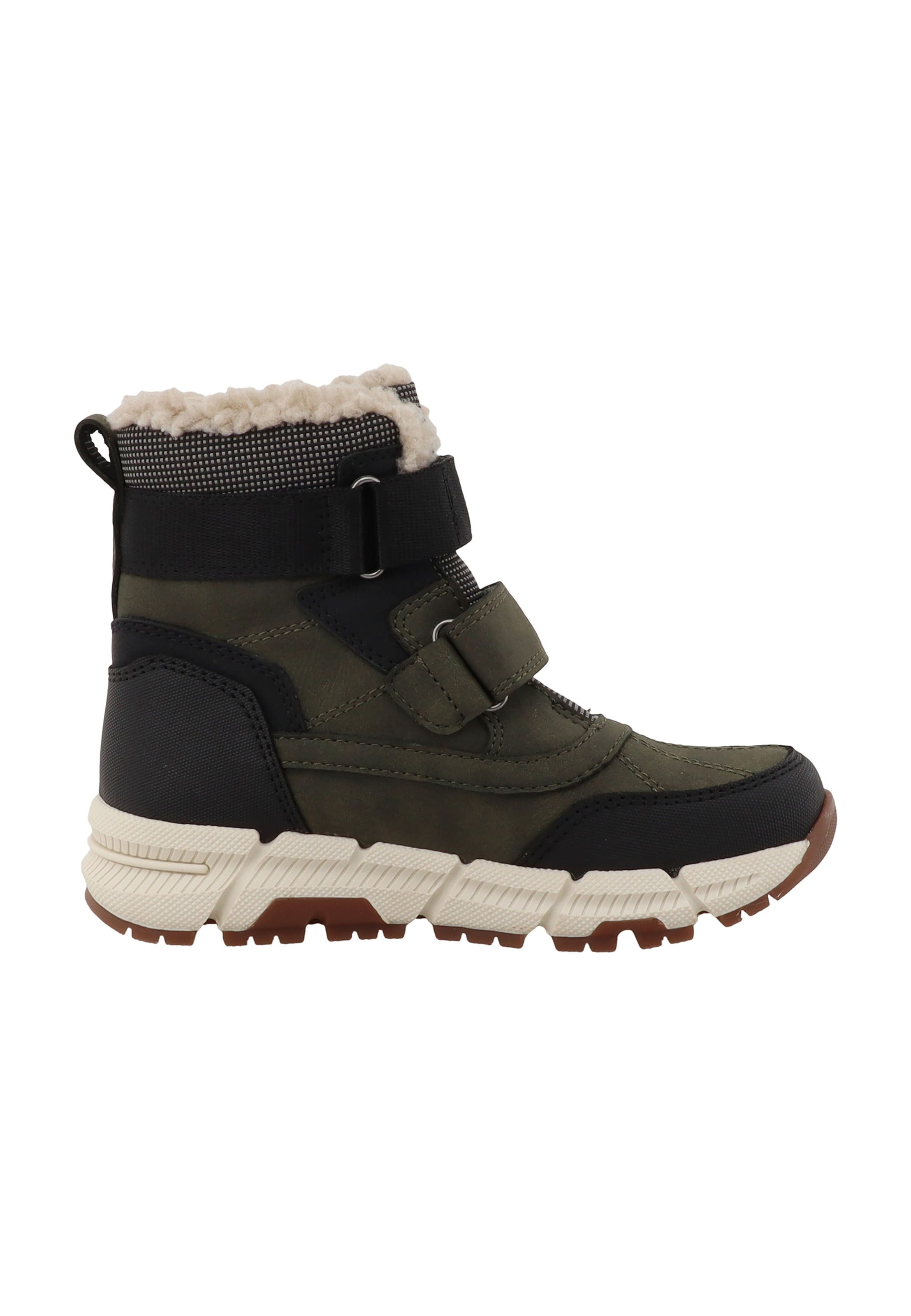 TOM TAILOR Stiefel in 31 in dunkelgrün / schwarz, Produktansicht