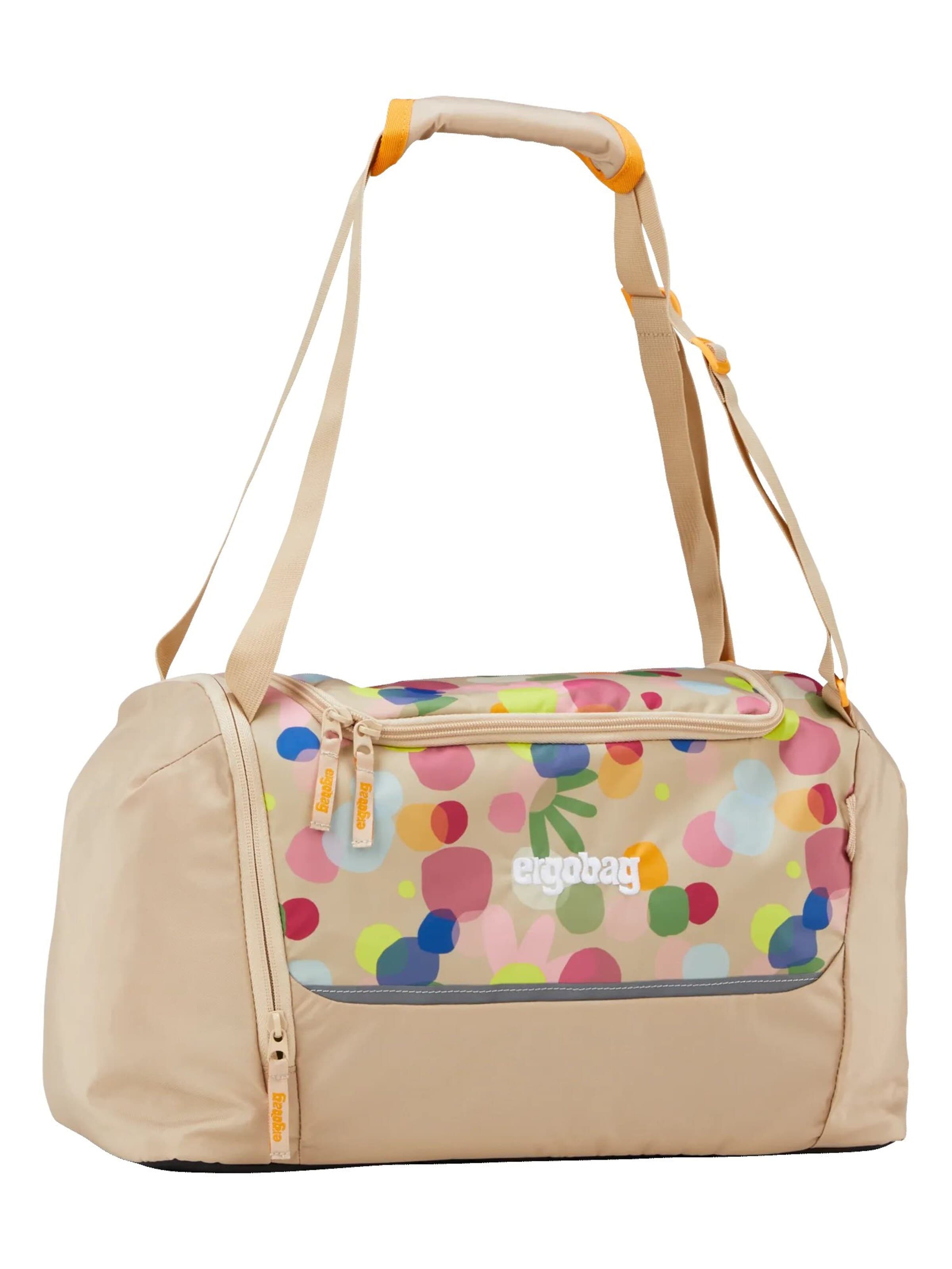 ergobag Sportturnbeutel 'Sporttasche Sporttasche'‌‌‌‌‌‌‌‌‌‌ in Beige: Vorderseite