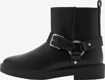 MANGO KIDS Saappaat 'KURT' värissä musta: etupuoli