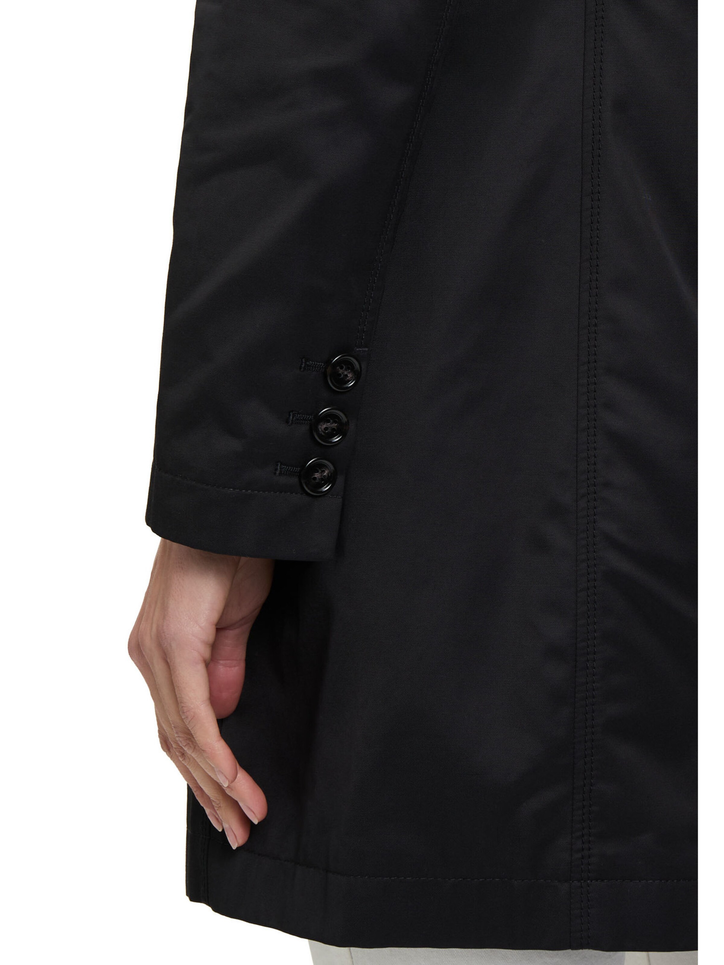 Manteau mi-saison GIL BRET en noir