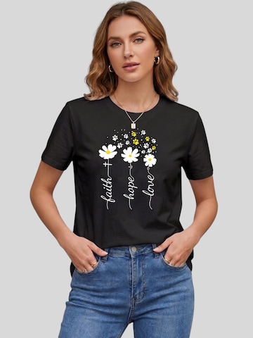 T-shirt 'Short Sleeve' LapaPlus en noir : devant