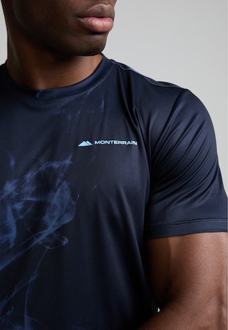 MONTERRAIN T-Shirt in Blau