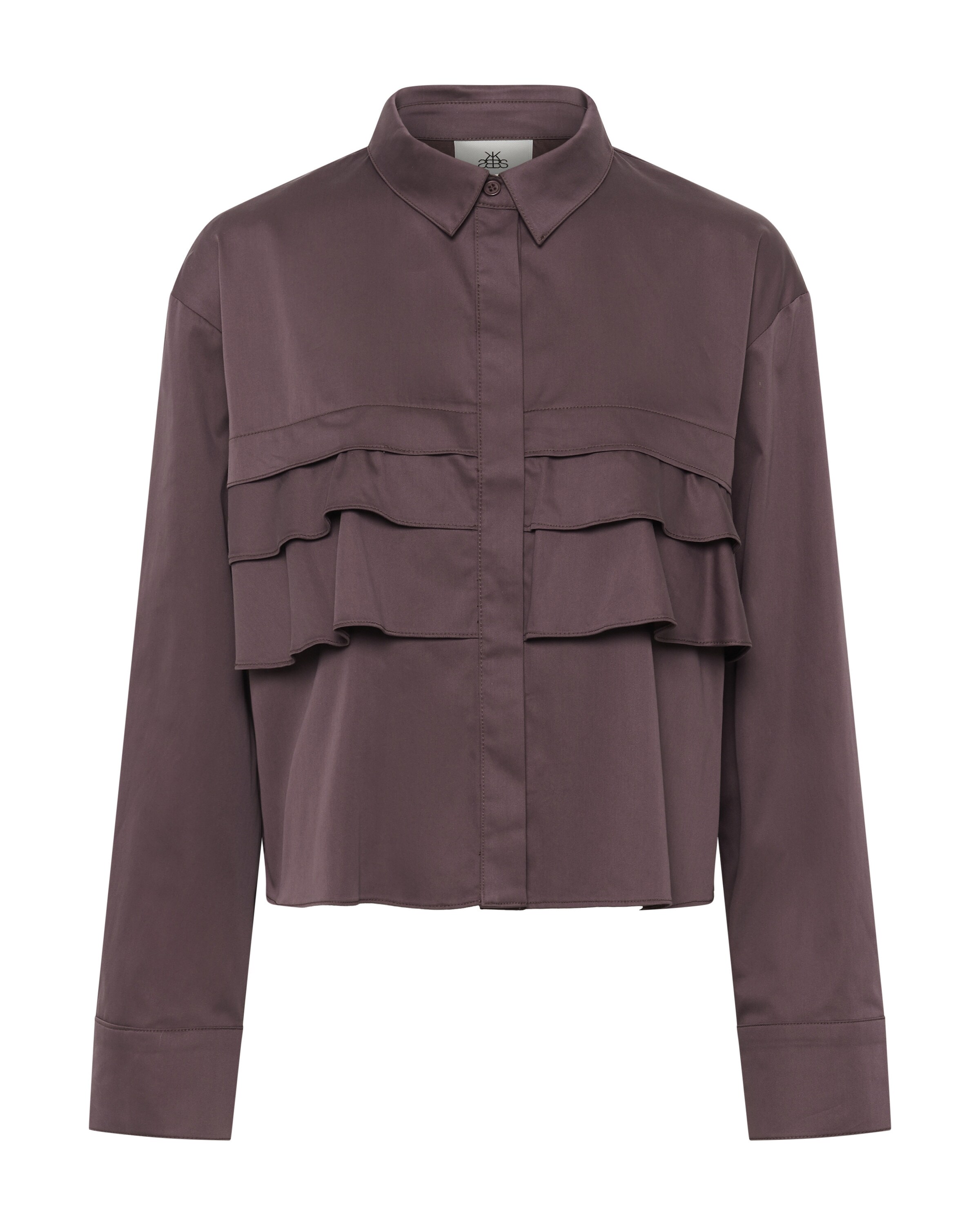 KAREN BY SIMONSEN Blouse 'KBUshi Nilla ' in Purple: front