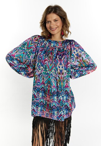 usha FESTIVAL Blouse 'Carnea' in Gemengde kleuren: voorkant