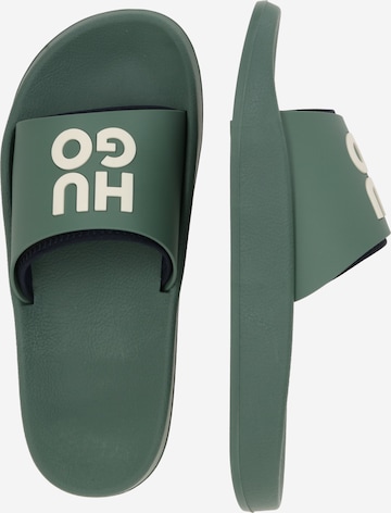HUGO - Zapatos abiertos 'Nil' en verde