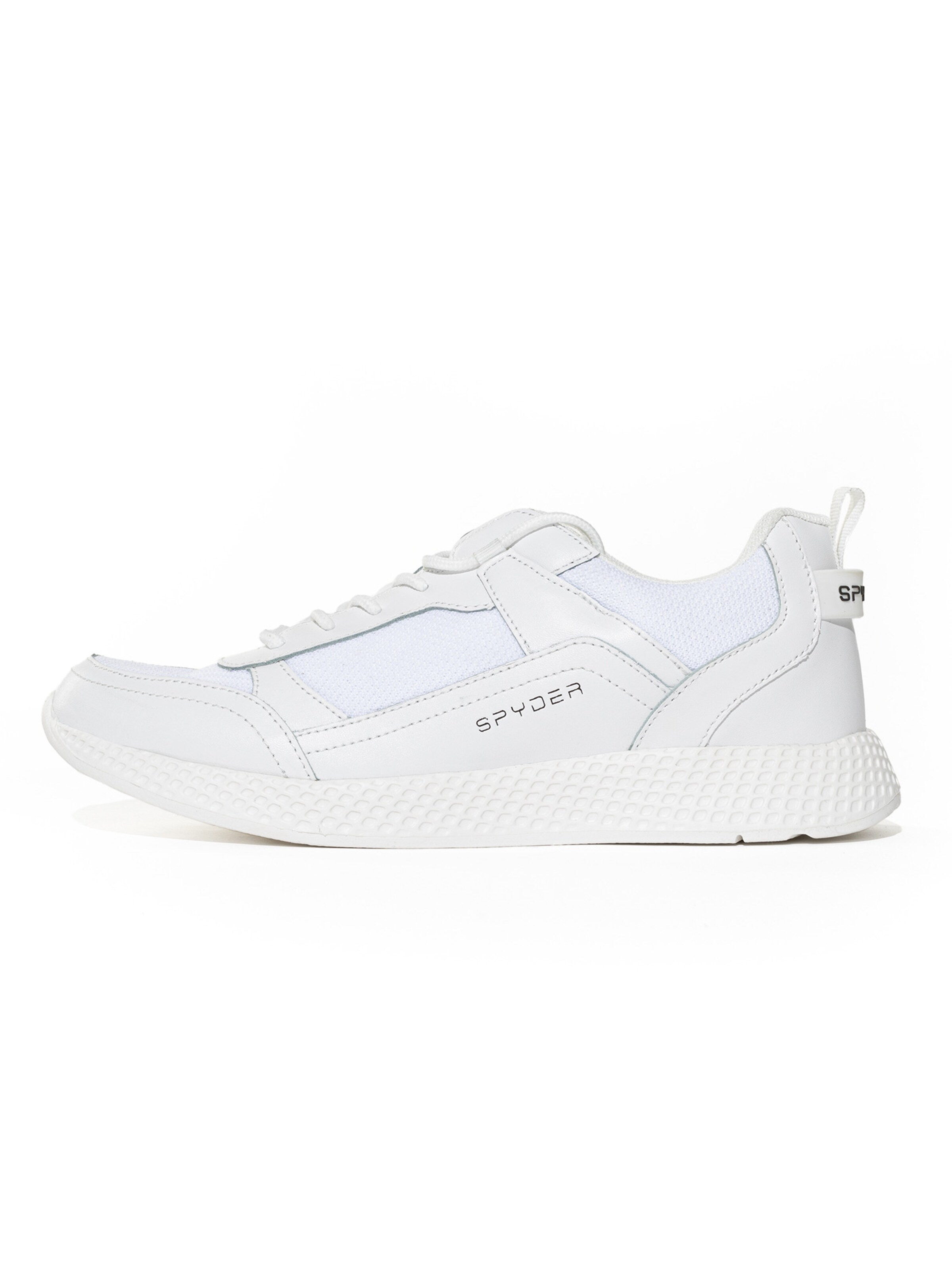Sneaker bassa di Spyder in bianco: frontale
