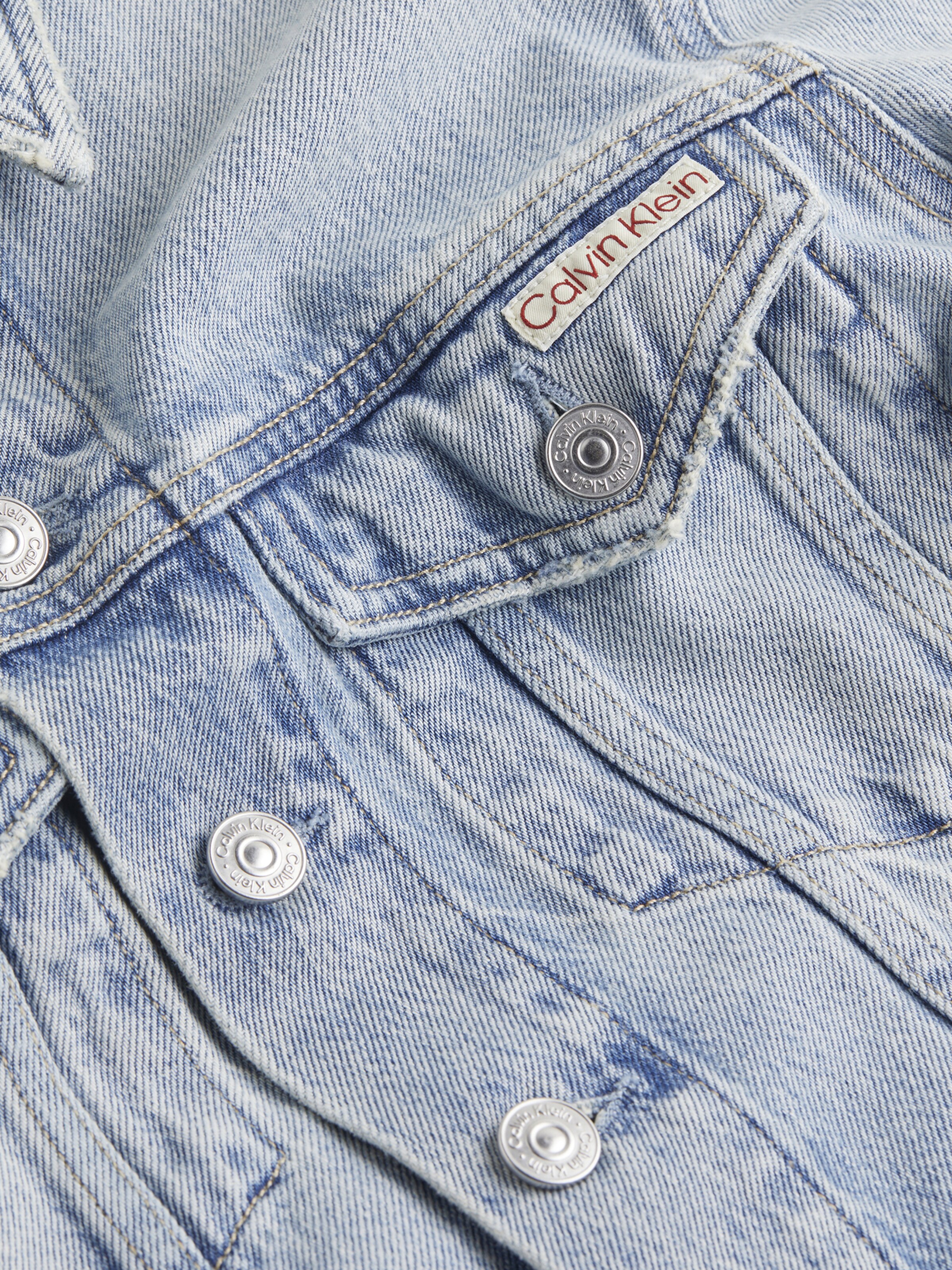 Calvin Klein Jeans Overgangsjakke i blå