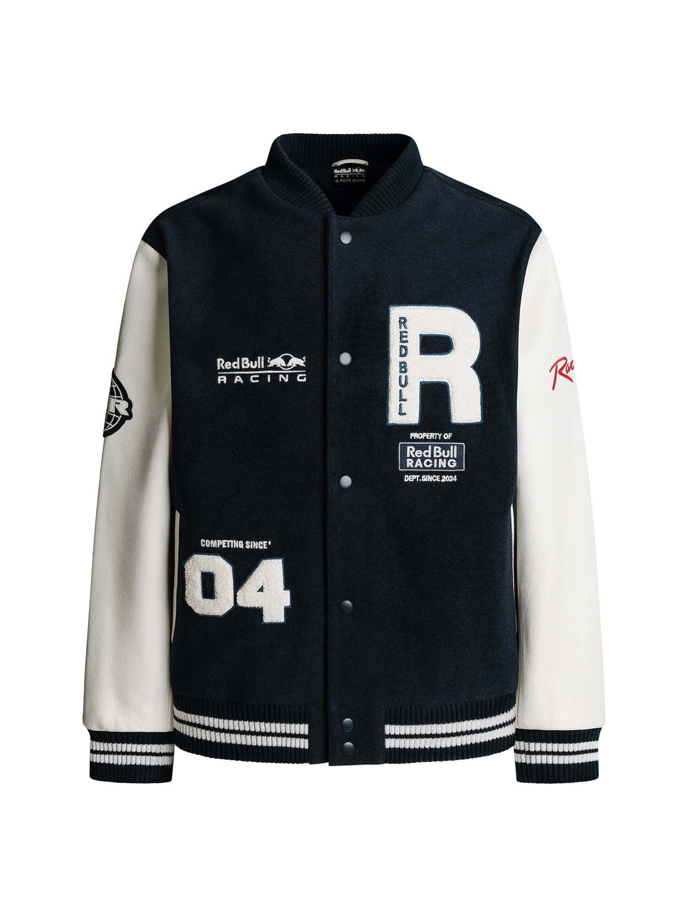 Red Bull Racing x Pepe Jeans Between-season jacket in Blue: front