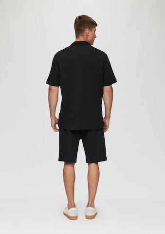 QS Comfort Fit Hemd in Schwarz