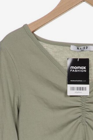 NA-KD Langarmshirt XS in Grün