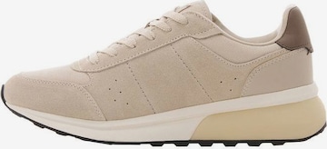 MANGO MAN Sneaker in Beige: predná strana