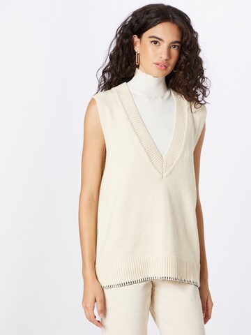 Samsøe Samsøe Sweater 'KRISTA' in Beige: front